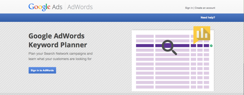Keyword Planner SEO tool to improve your seo